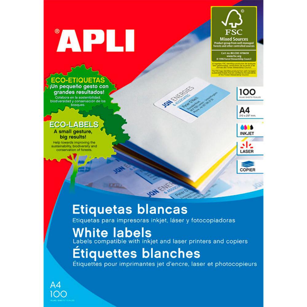 ETIQUETAS APLI 199,6X289, 100H