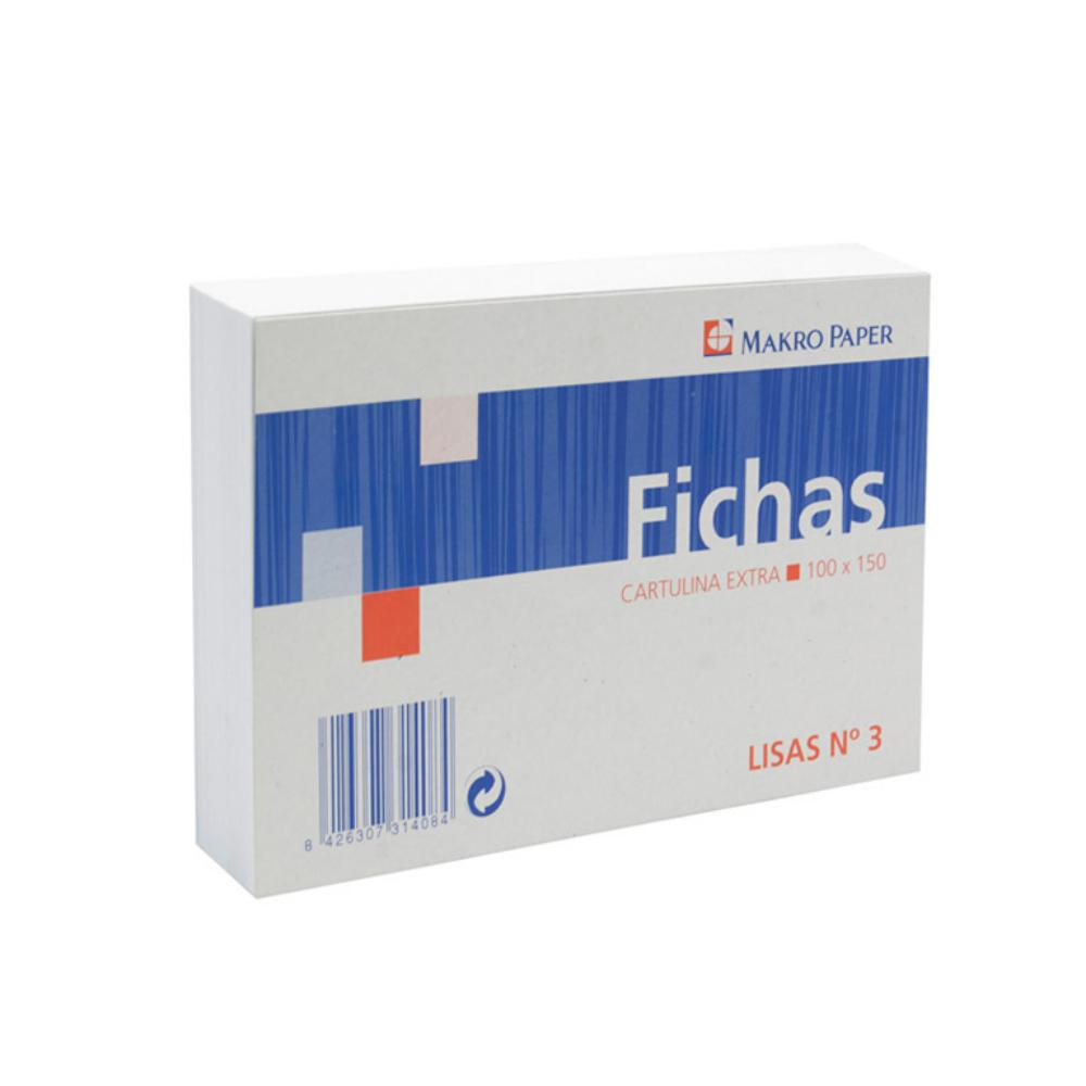 FICHAS LISAS Nº 3 MAKRO