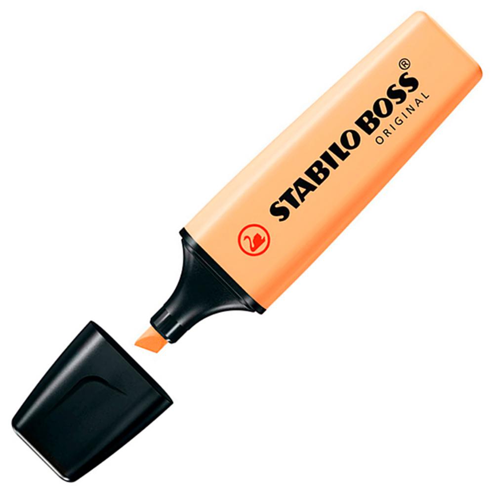FLUORESCENTE STABILO BOSS PASTEL NARANJA PALIDO