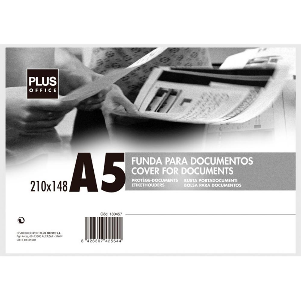 FUNDA DOCUMENTOS A-5 RIGIDA