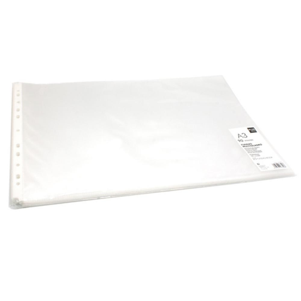 FUNDA MULTITALADRO A3 AP.CRIST.90M 25F