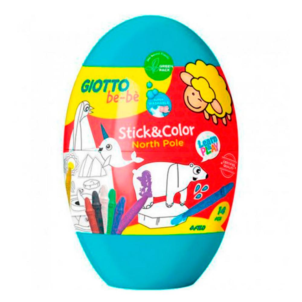 GIOTTO BEBE STICK & COLOR EGGS