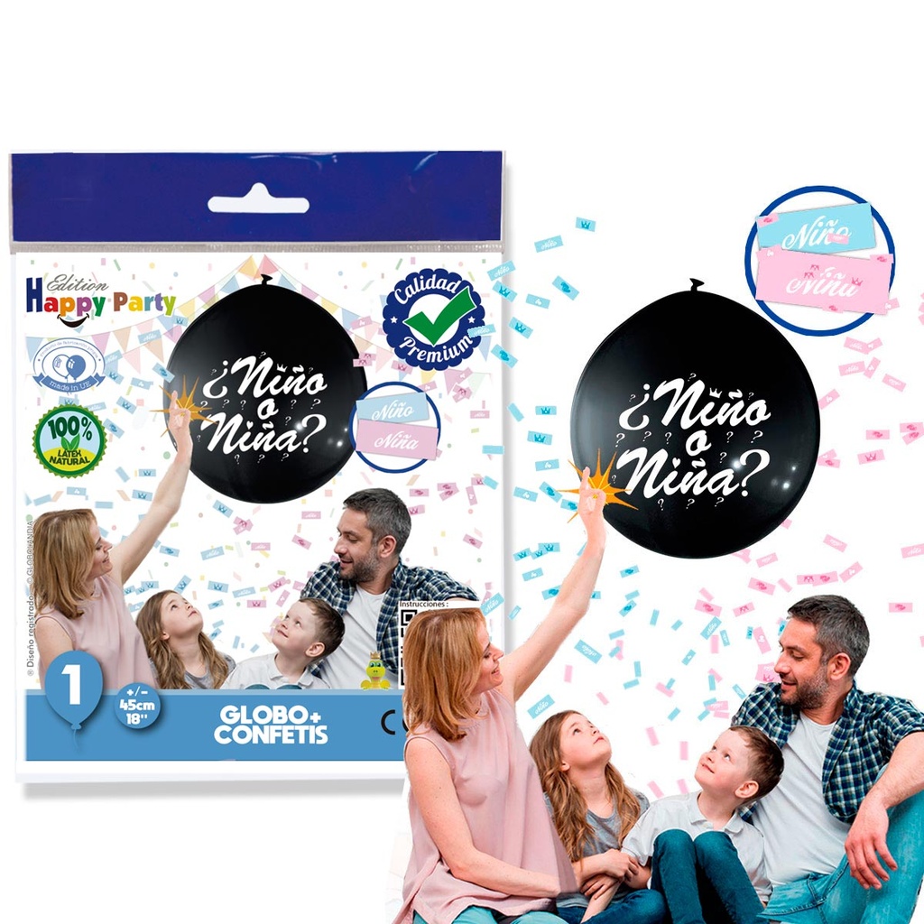 GLOBO REVELACIÓN SEXO NIÑO/NIÑA 5355