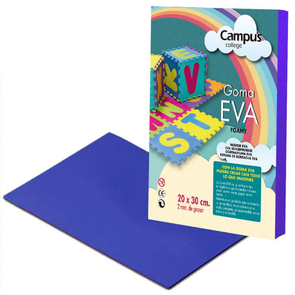 GOMA EVA CAMPUS A4 AZUL ULTRAM