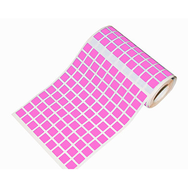 GOMETS CUADRADO ROLLO PEQUEÑO ROSA