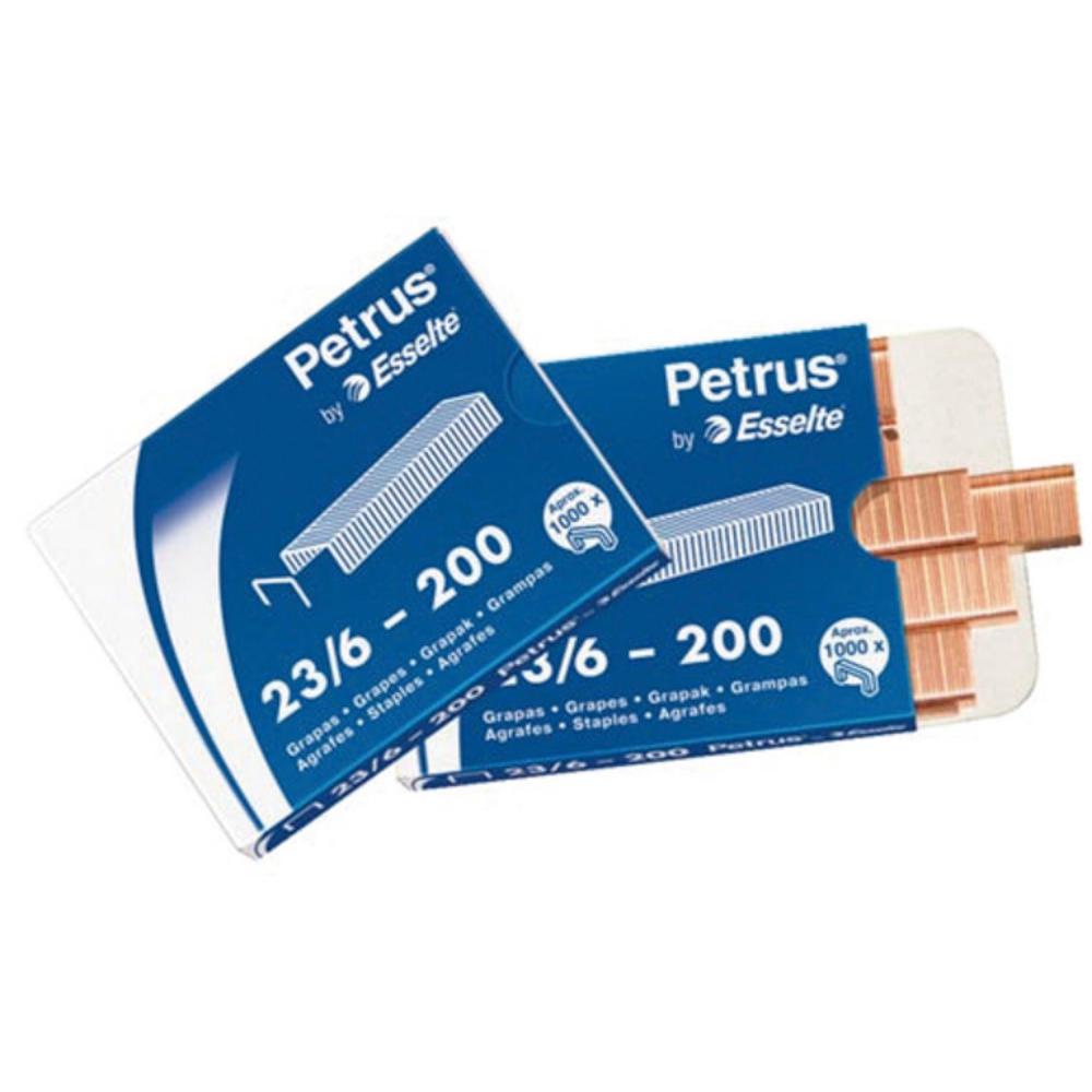 GRAPAS PETRUS 23/6 CAJA 1000UD