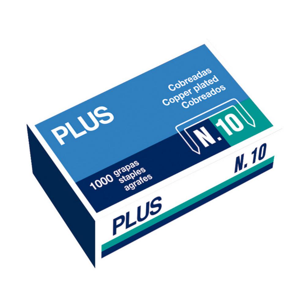 GRAPAS PLUS OFFICE 10 COBREADAS 1000UD/CAJA