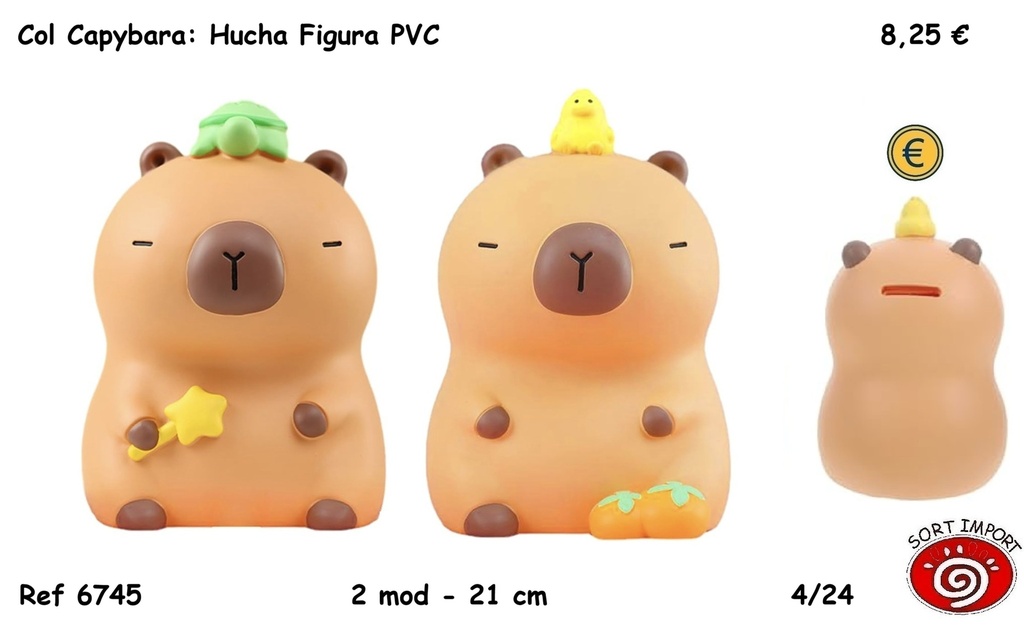 HUCHA PVC FIGURA 6745