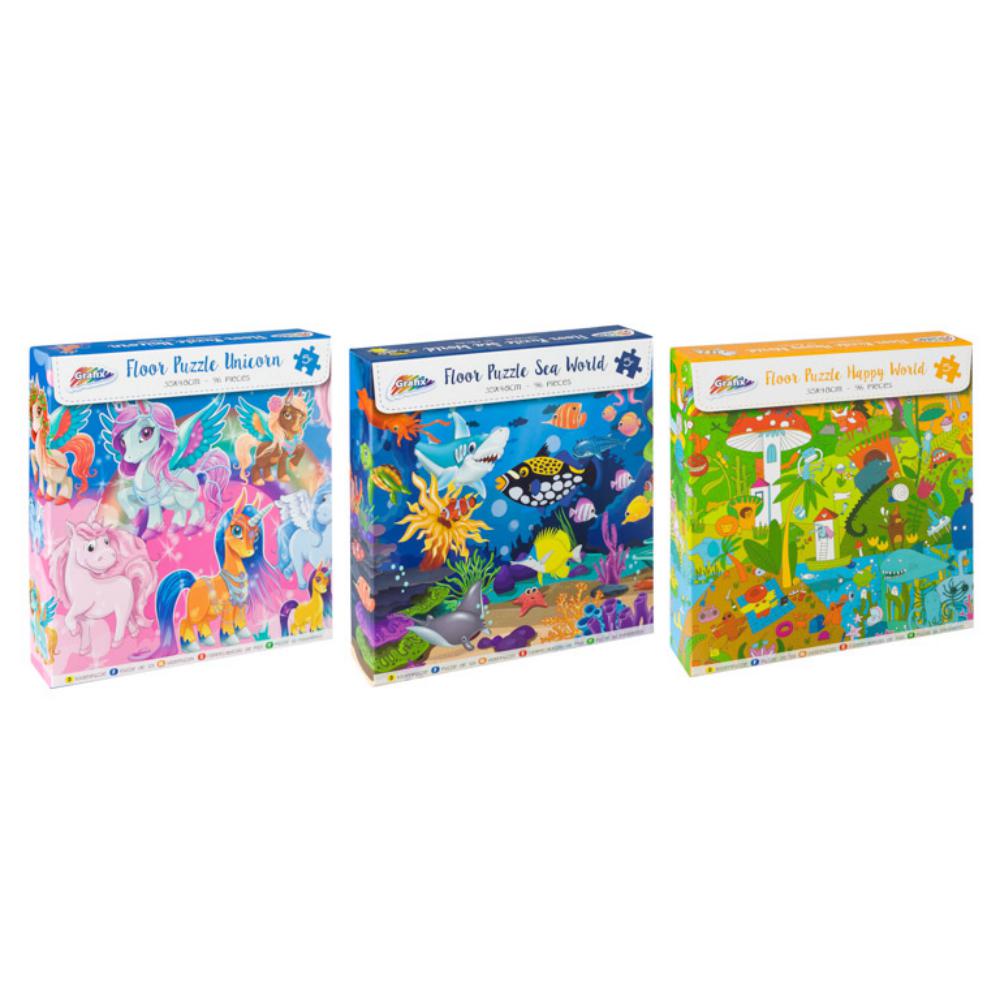 JUEGO EDUC.96p PUZZLE 3SURT.