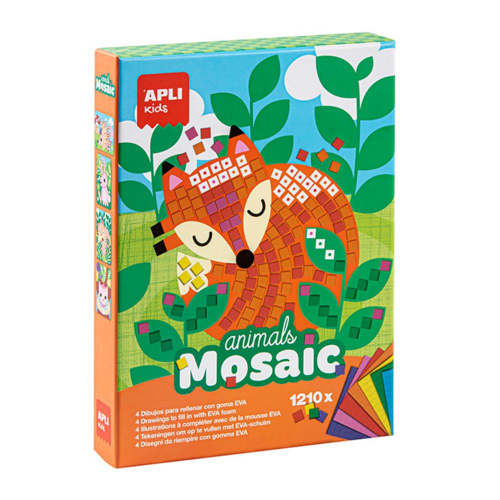 JUEGO EDUC.APLI GOMA EVA ANIMA