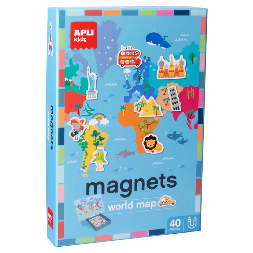 JUEGO EDUC.APLI MAGNETICO MAPA