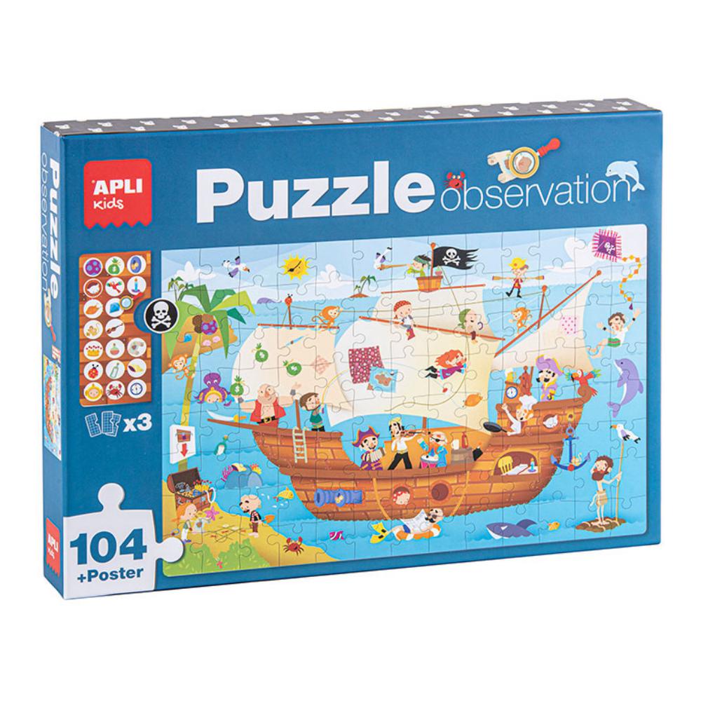 JUEGO EDUC.APLI PUZZLE BARCO P