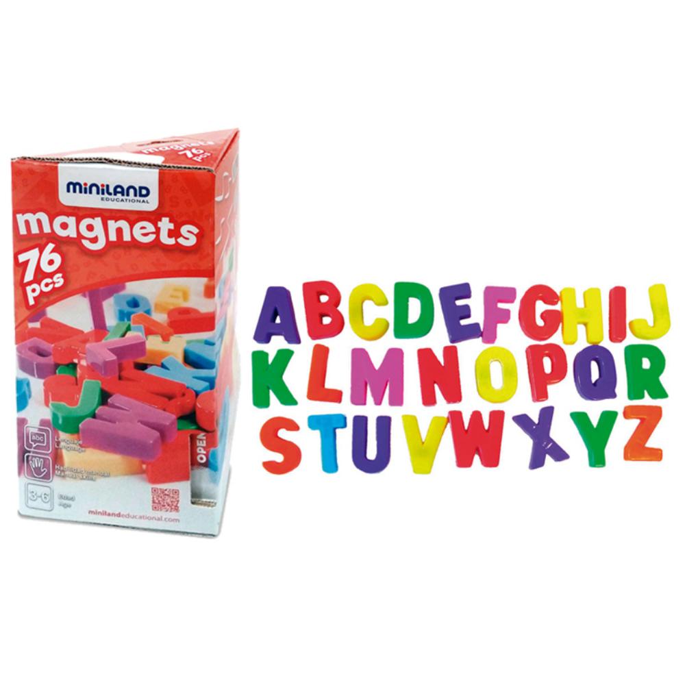 JUEGO EDUC.LETRAS MAGNET.45312