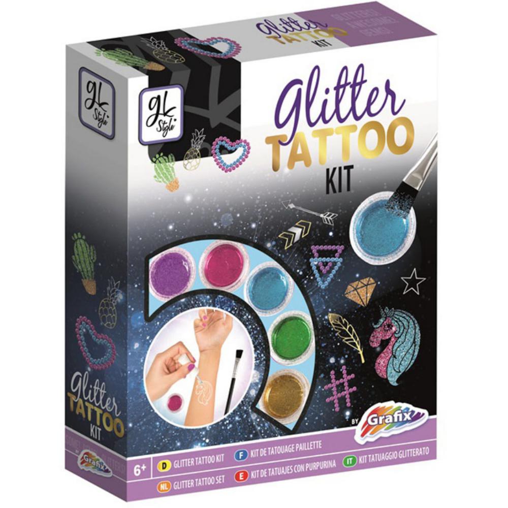 JUEGO EDUC.RMS TATTO GLITTER