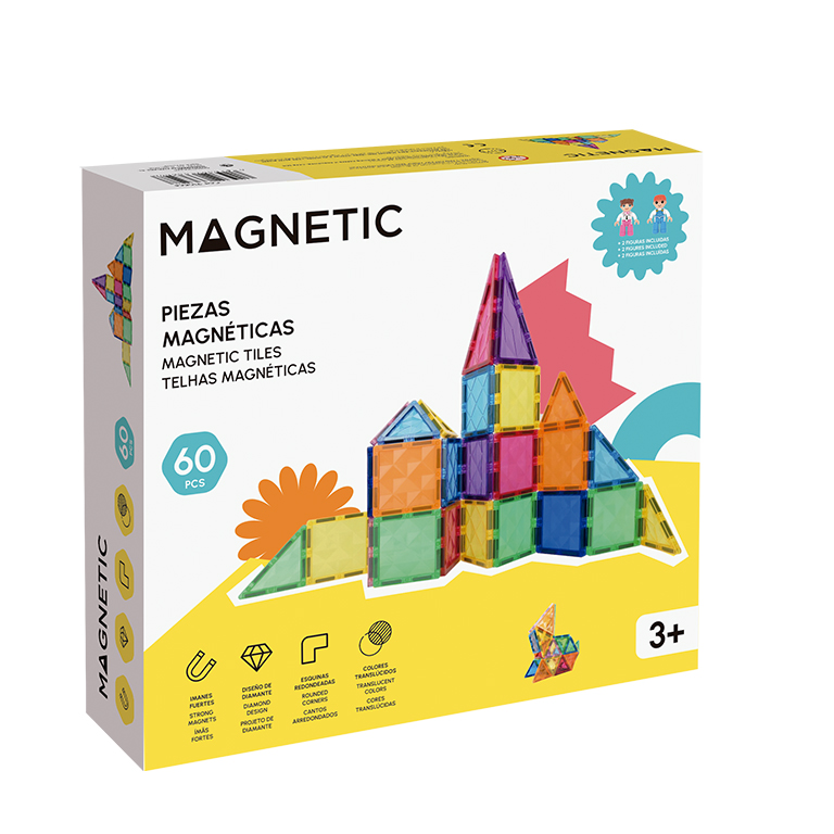 JUEGO TWIST MAGNETICS 62 PIEZA