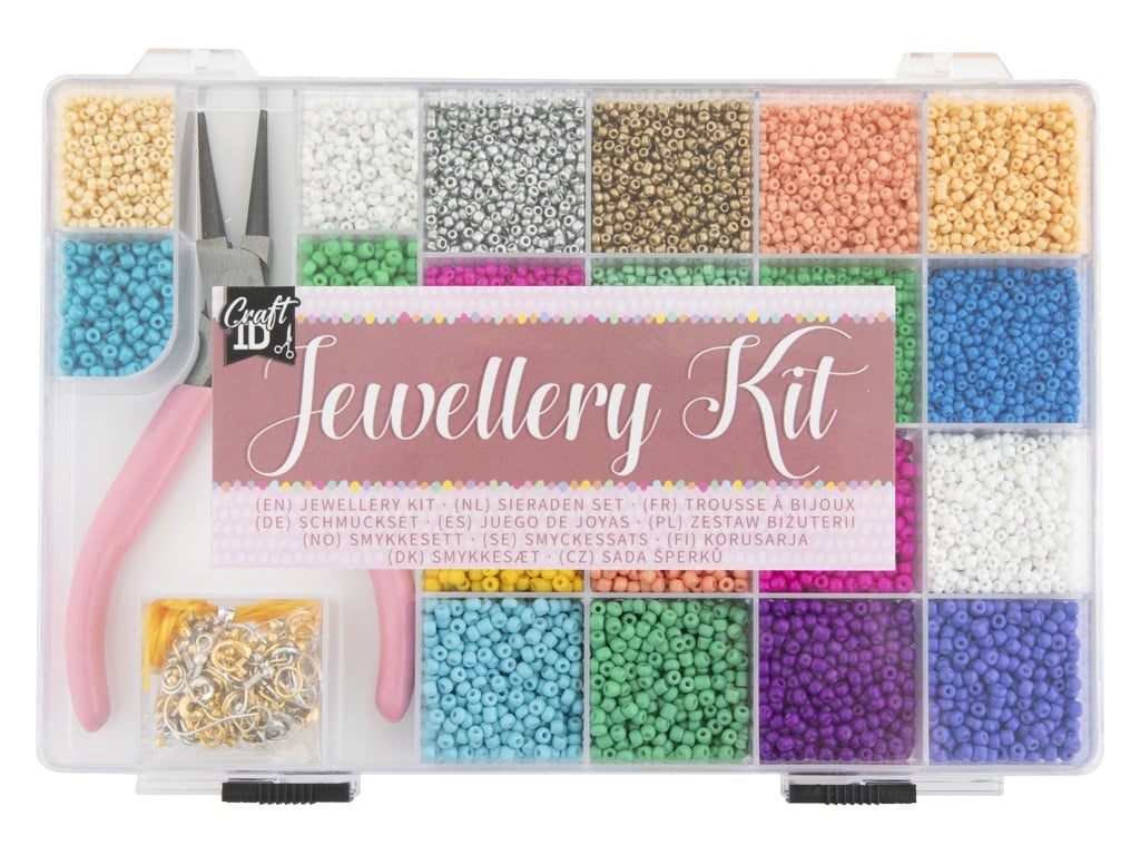 KIT JOYAS ABALORIOS C/ALICATE CR1400/GE