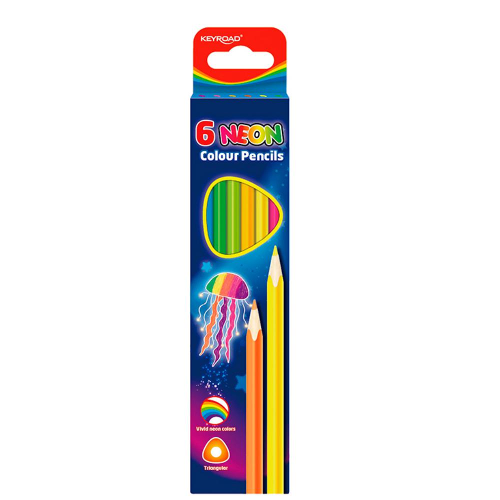 LAPICES COLO.KEYROAD 6 COL.MET