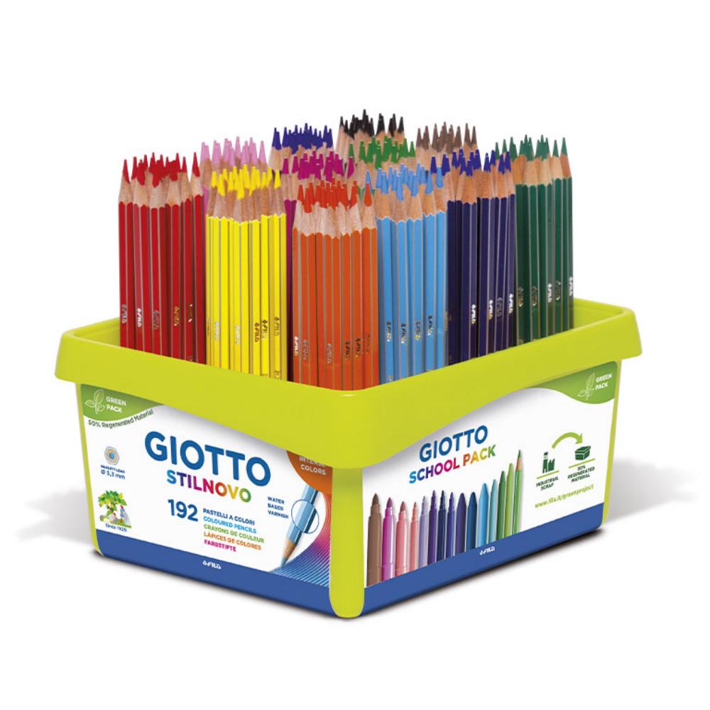 LAPICES COLORES GIOTTO C/192UD