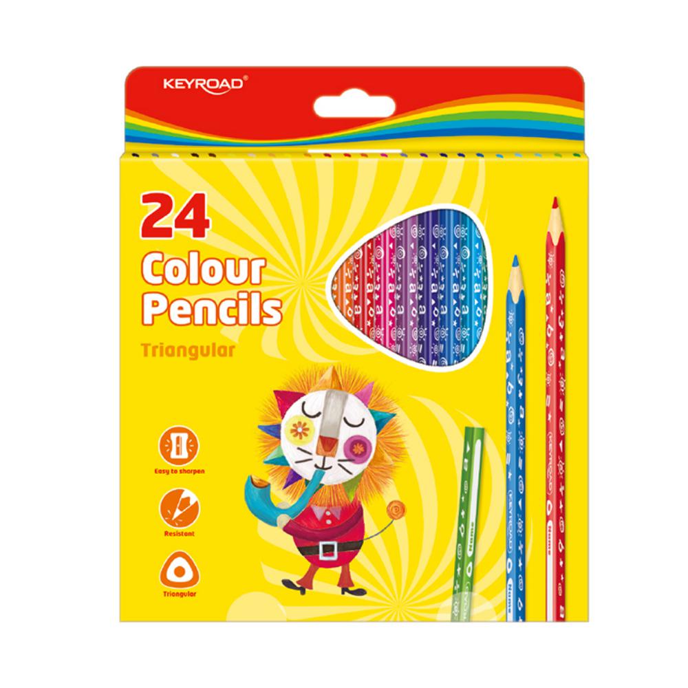 LAPICES COLORES KEYROAD 24 COL