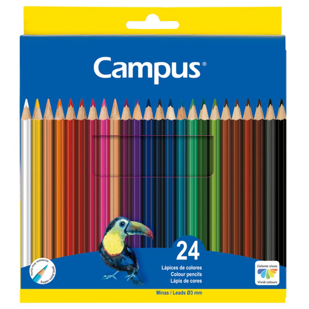 LAPIZ CAMPUS TRIANG.24 COLORES