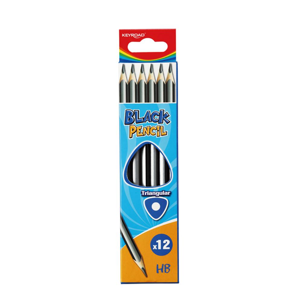 LAPIZ KEYROAD TRIANGULA.HB 12U