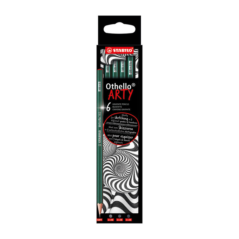 LAPIZ STABILO OTHELLO ARTY 6UD