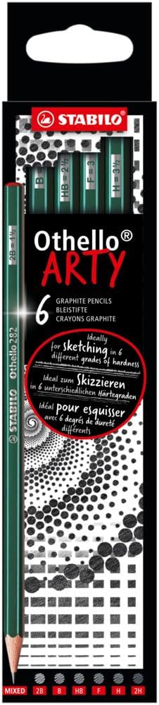 LAPIZ STABILO OTHELLO ARTY 6UD