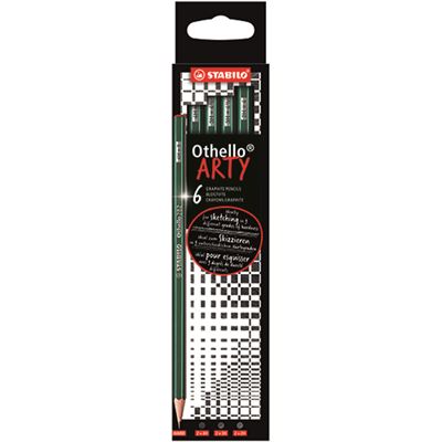 LAPIZ STABILO OTHELLO ARTY 6UD