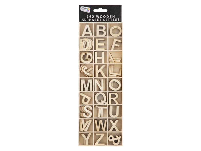 LETRAS MADERA 162UDS CR1097/GE