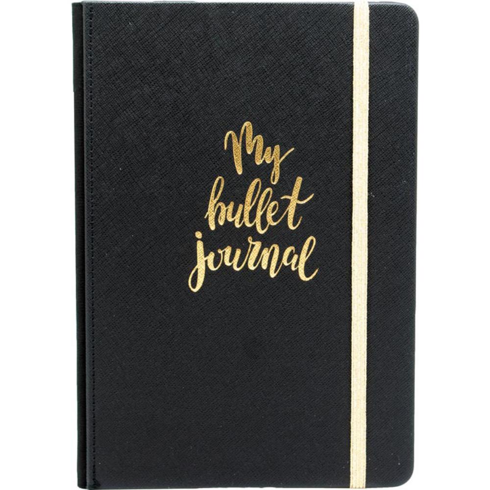 LIBRETA MO A5 C/GOMA 96H 80G BULLET JOURNAL NEGRO