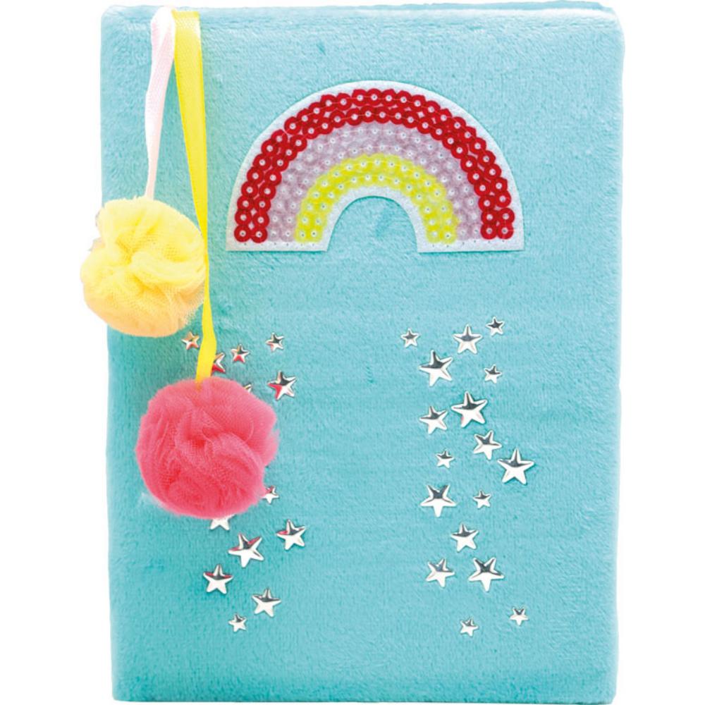 LIBRETA RAINBOW CAMPUS  13X18CM 80G 64H RAYADO HORIZONTAL