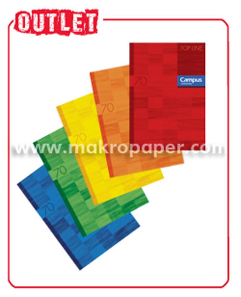 LIBRETA A4-48H GRAP.70gr HORZ.
