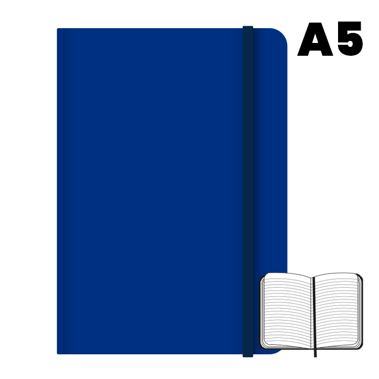 LIBRETA A5 T.F 96H 75G HN AZUL