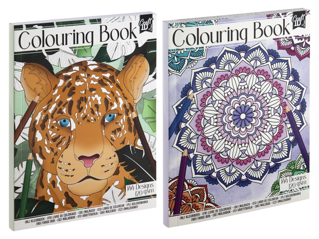 LIBRO COLOREAR 72PAG 120GR 20,5X15,7CM CR5012/GE