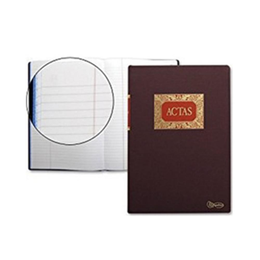 LIBRO DE ACTAS MIQUEL RIUS FOLIO NATURAL 220X312MM 100 HOJAS