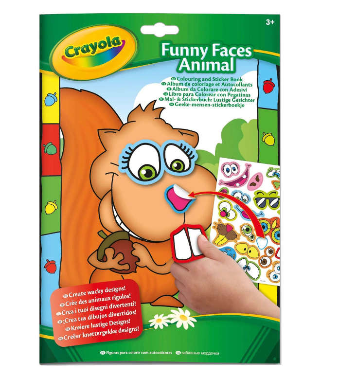 LIBRO PARA COLOREAR+STICKERS