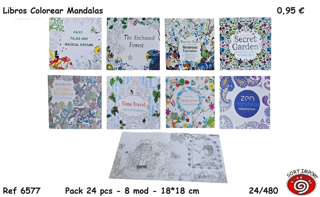 LIBROS COLOREAR MANDALAS 6577