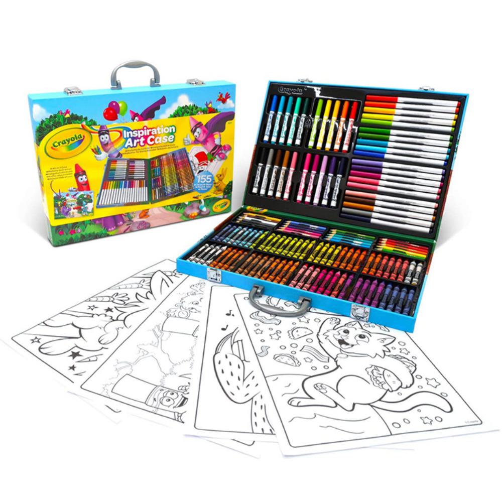 MALETIN DIBUJO CRAYOLA 140PZ A