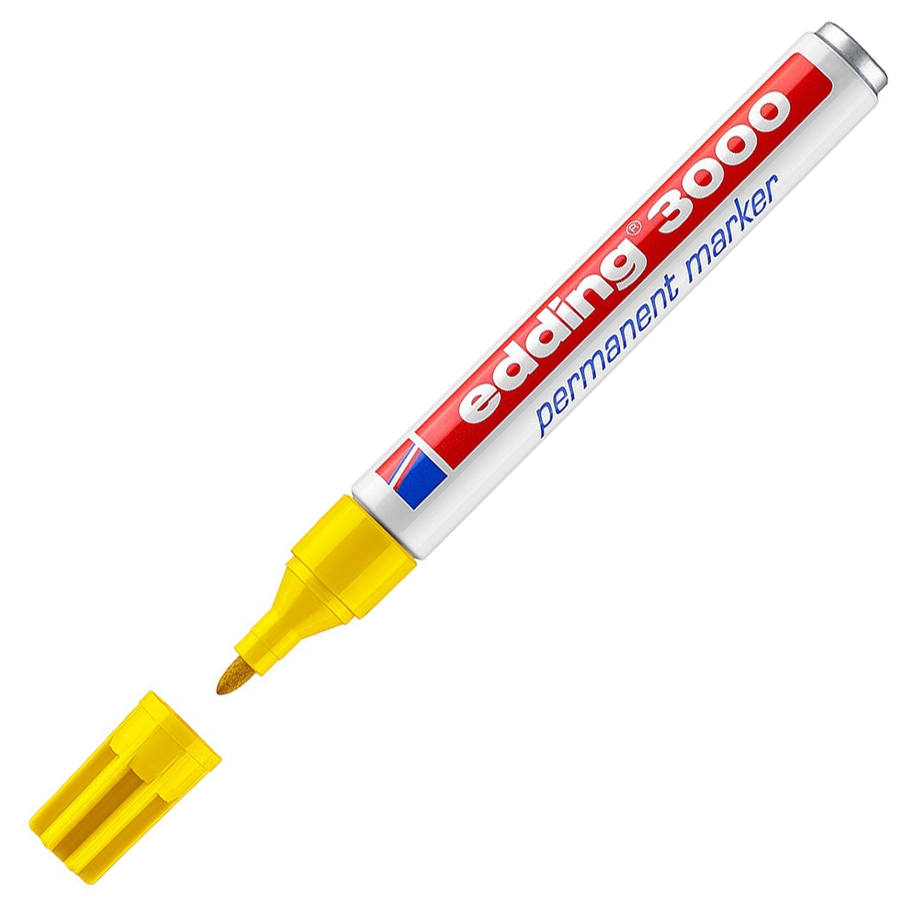 MARCADOR EDDING 3000 AMARILLO
