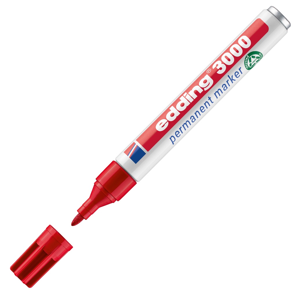 MARCADOR EDDING 3000 ROJO
