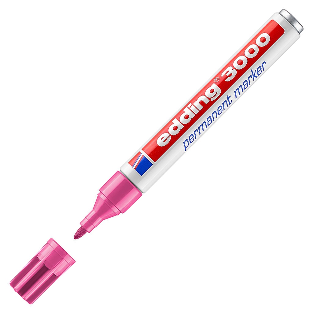 MARCADOR EDDING 3000 ROSA