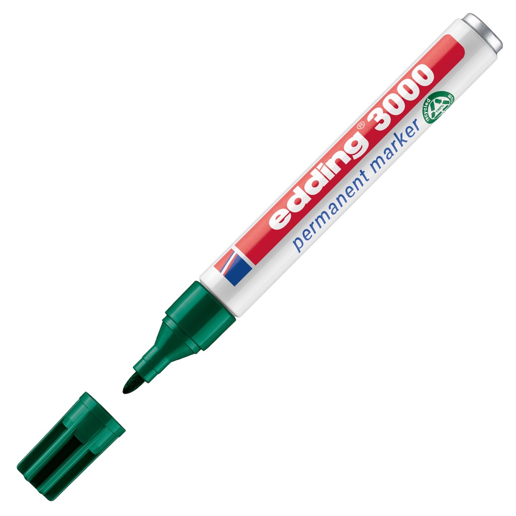 MARCADOR EDDING 3000 VERDE