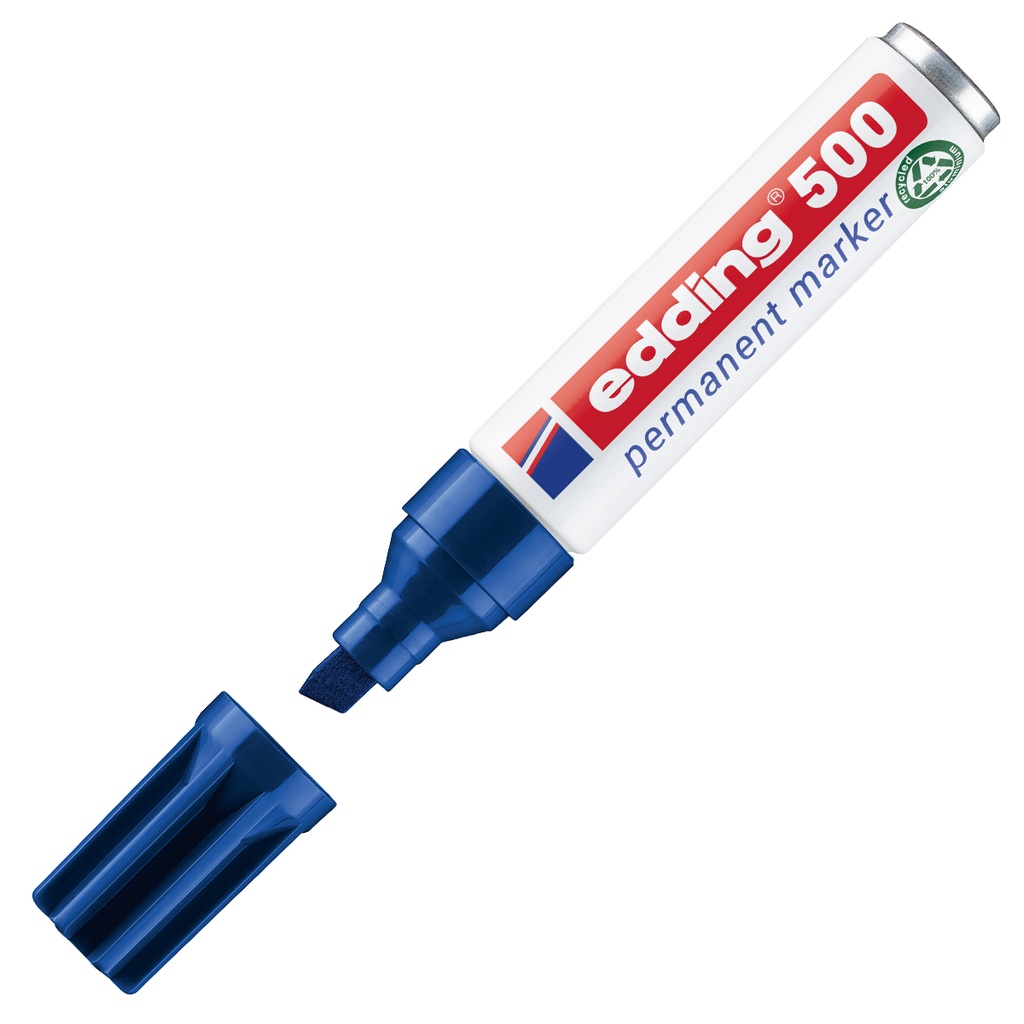 MARCADOR EDDING 500 AZUL