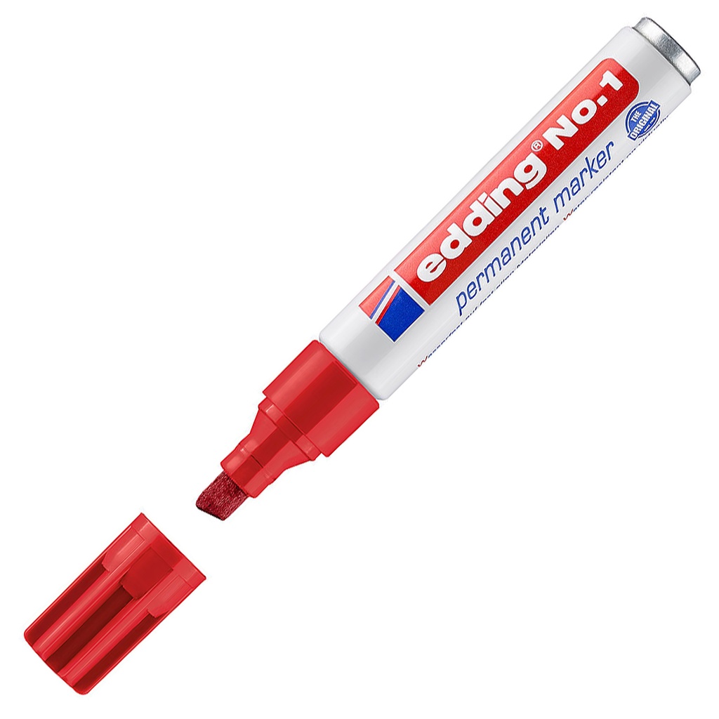 MARCADOR EDDING Nº1 ROJO