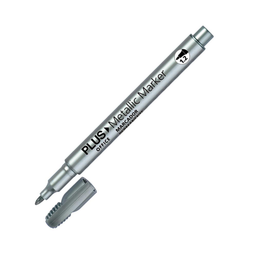MARCADOR METALLIC P.M. PLATA