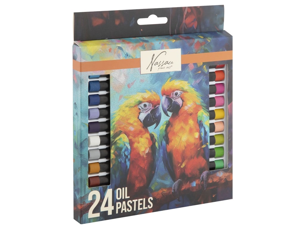 PASTELES AL OLEO 24UD AR0407/GE