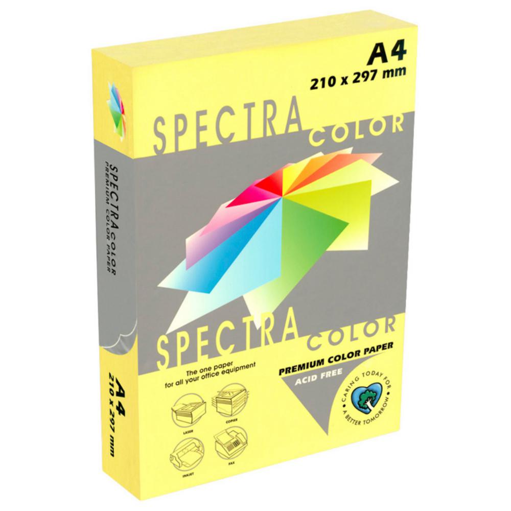 PAPEL A4 80gr 500H AMARILLO