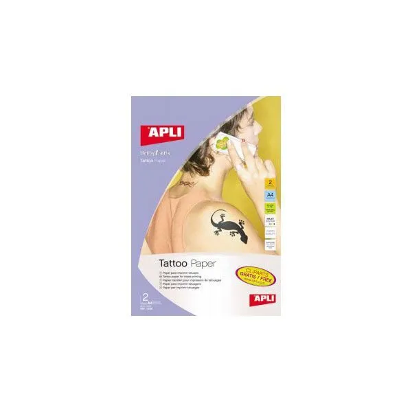 PAPEL APLI INK TATUAJES 2 H