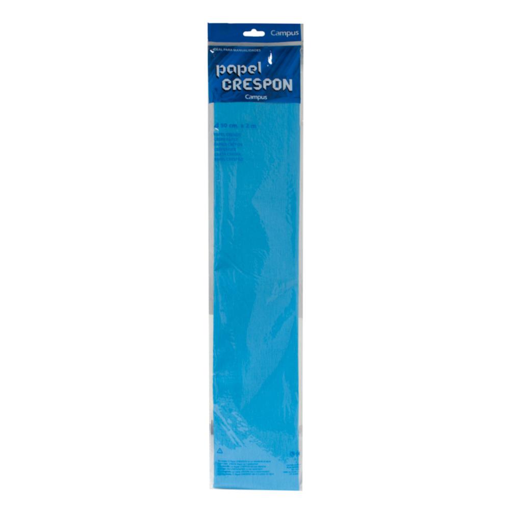 PAPEL CRESPON 50*200 AZUL CLARO