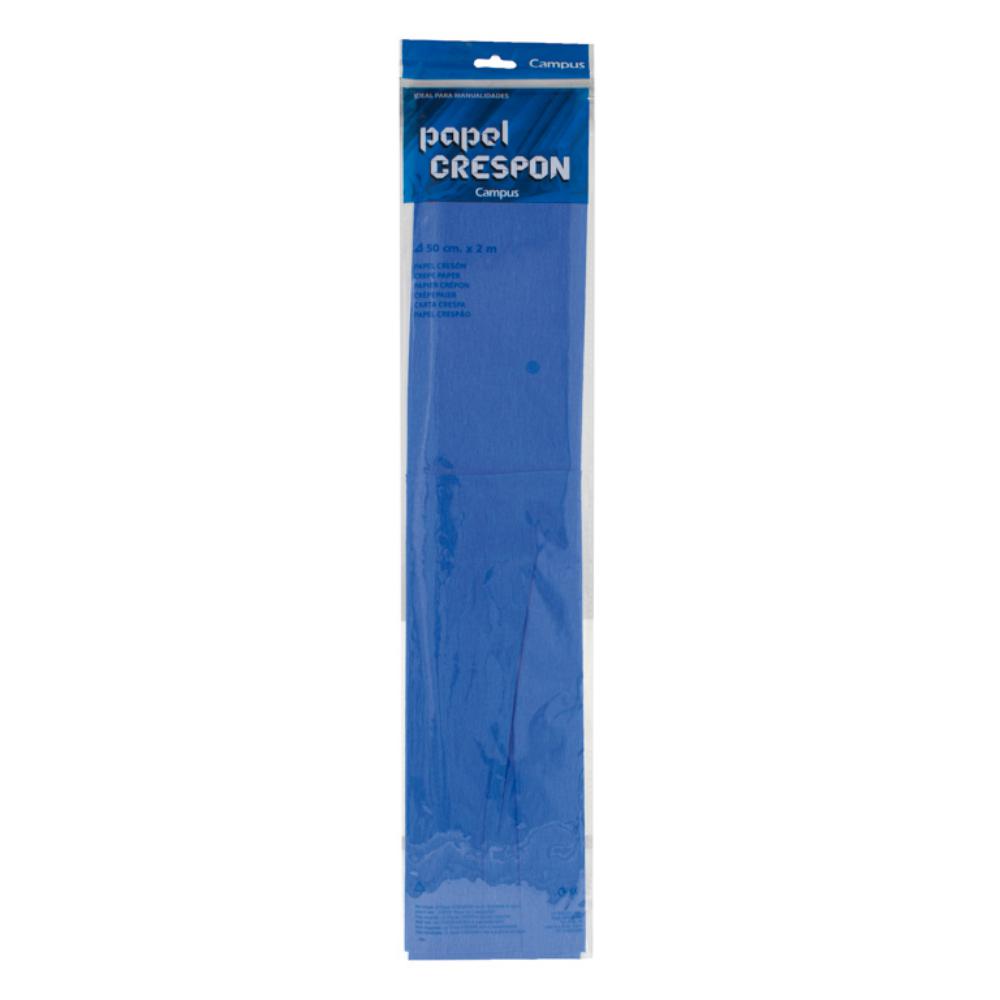PAPEL CRESPON 50*200 AZUL OSCURO